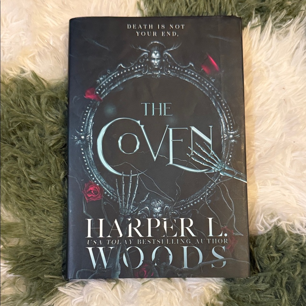 The Coven by Harper L. Woods Hardcover Book
